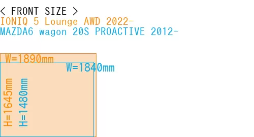 #IONIQ 5 Lounge AWD 2022- + MAZDA6 wagon 20S PROACTIVE 2012-